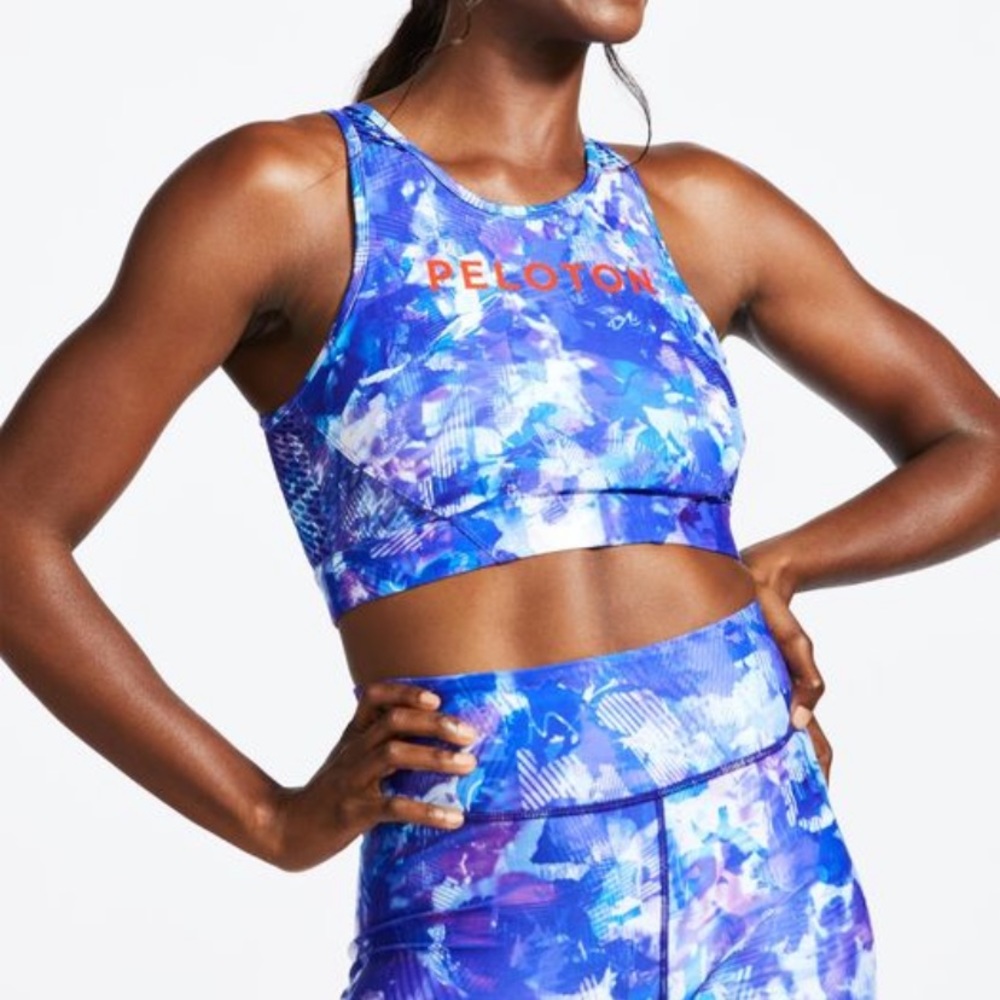 Peloton Apparel High Neck Sports Bra